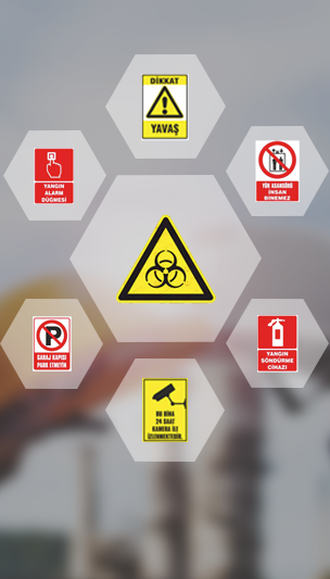 Occupational Safety / Guidance Plates